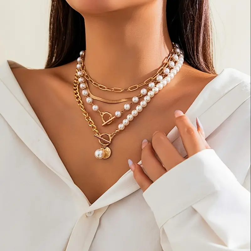 4-in-1 Essential Layered Chain Set - Gold