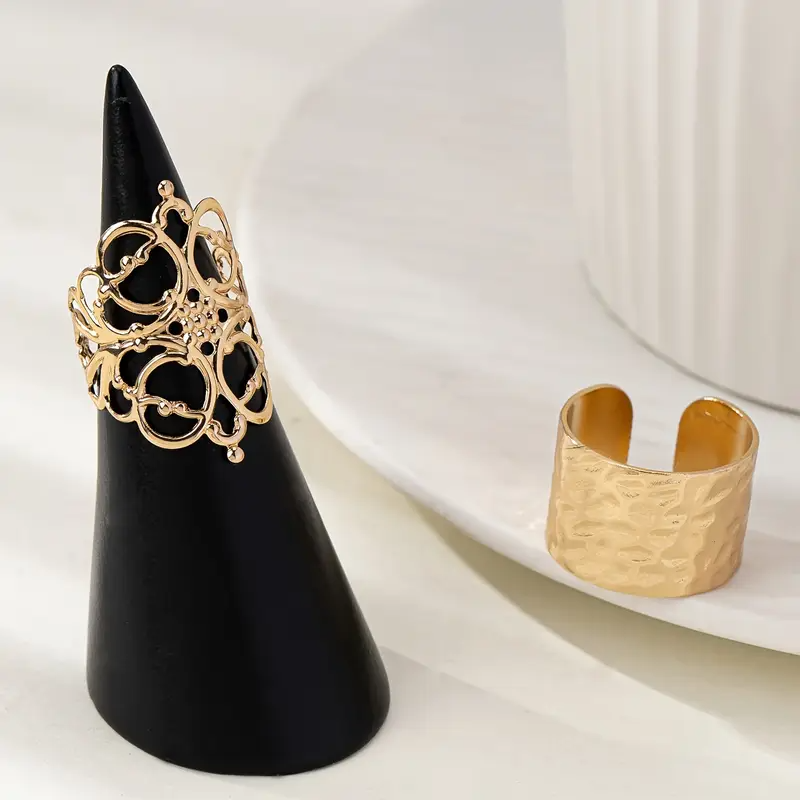 Beaded Adjustable Fidget Ring