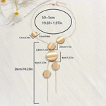 Stylish And Elegant Round Necklace