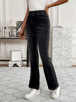 High-Waisted Stretch Jeans