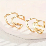 Sculpted Geometry Ring