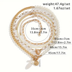 4-in-1Essential Layered Chain Set - Gold