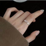 Elegant Double Layer Ring