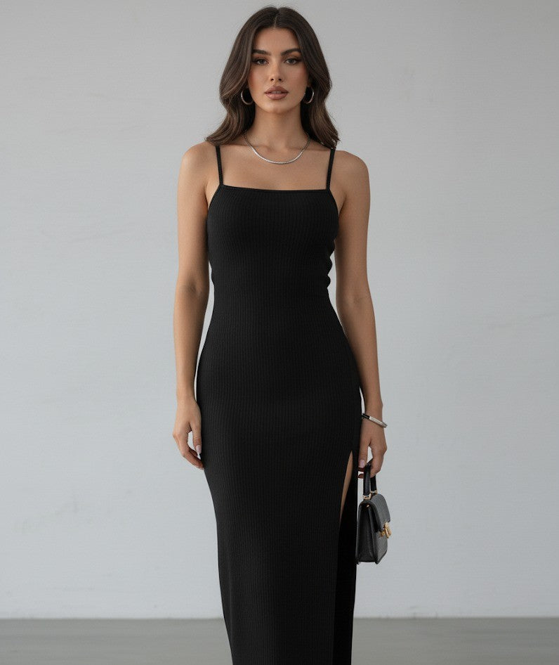Noir Midi Dress