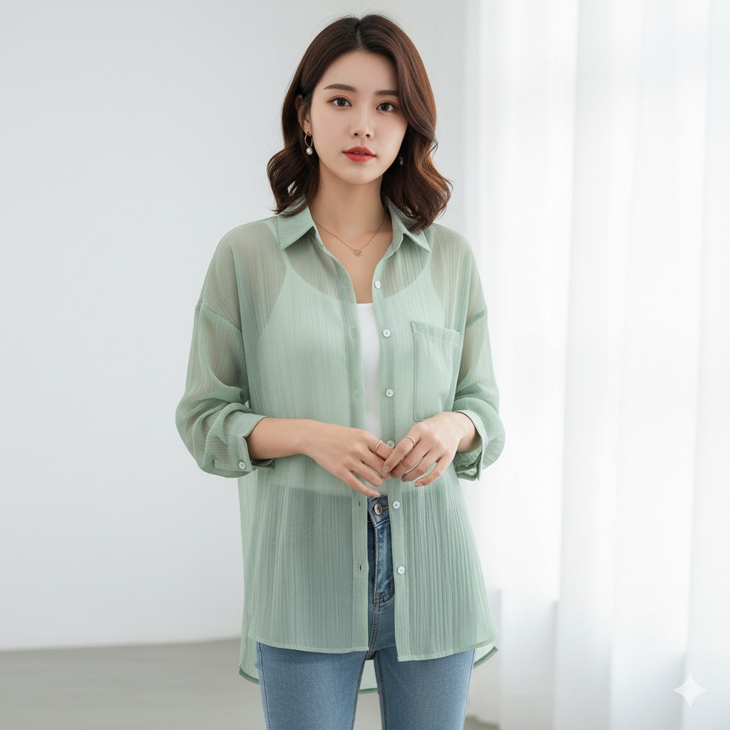 Nova Linen Pullover Hoodie