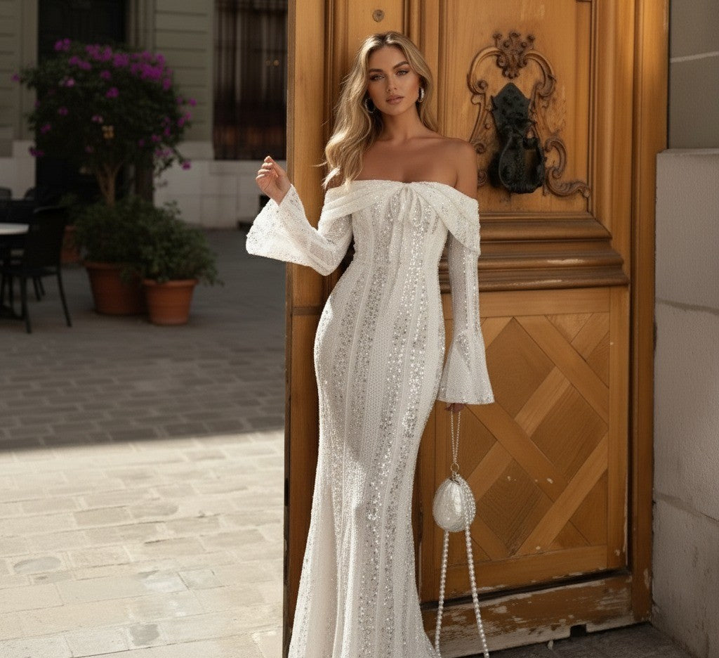 Marina Mist Maxi Dress