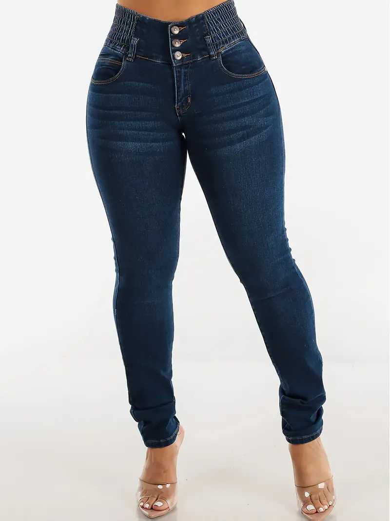 Calça Jeans Flare de Cintura Alta