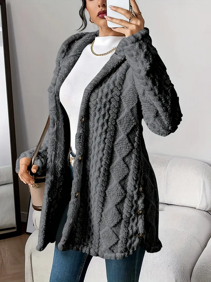 Jacquard coat