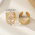 Beaded Adjustable Fidget Ring