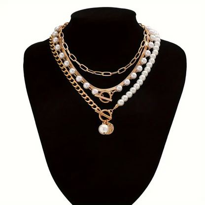 4-in-1  Essential Layered Chain Set - Gold