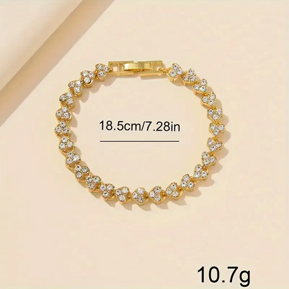 2pcs Elegant Watch Steel Minimalist