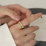 Double Layer Ring