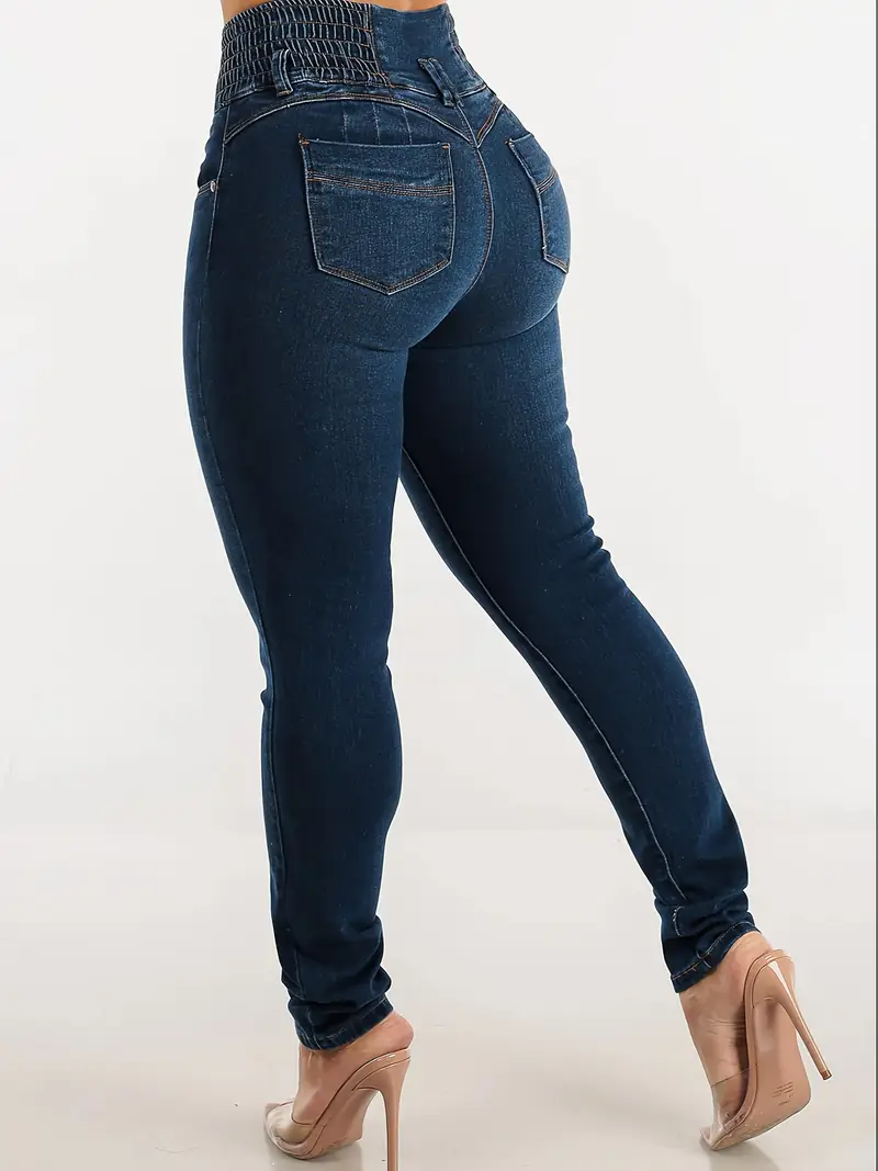 Calça Jeans Flare de Cintura Alta