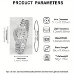 6-in-1 Silvery Jewelry Set