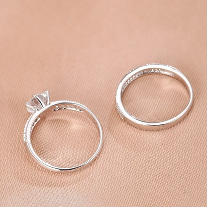 2-in-1 Eternity Band Ring