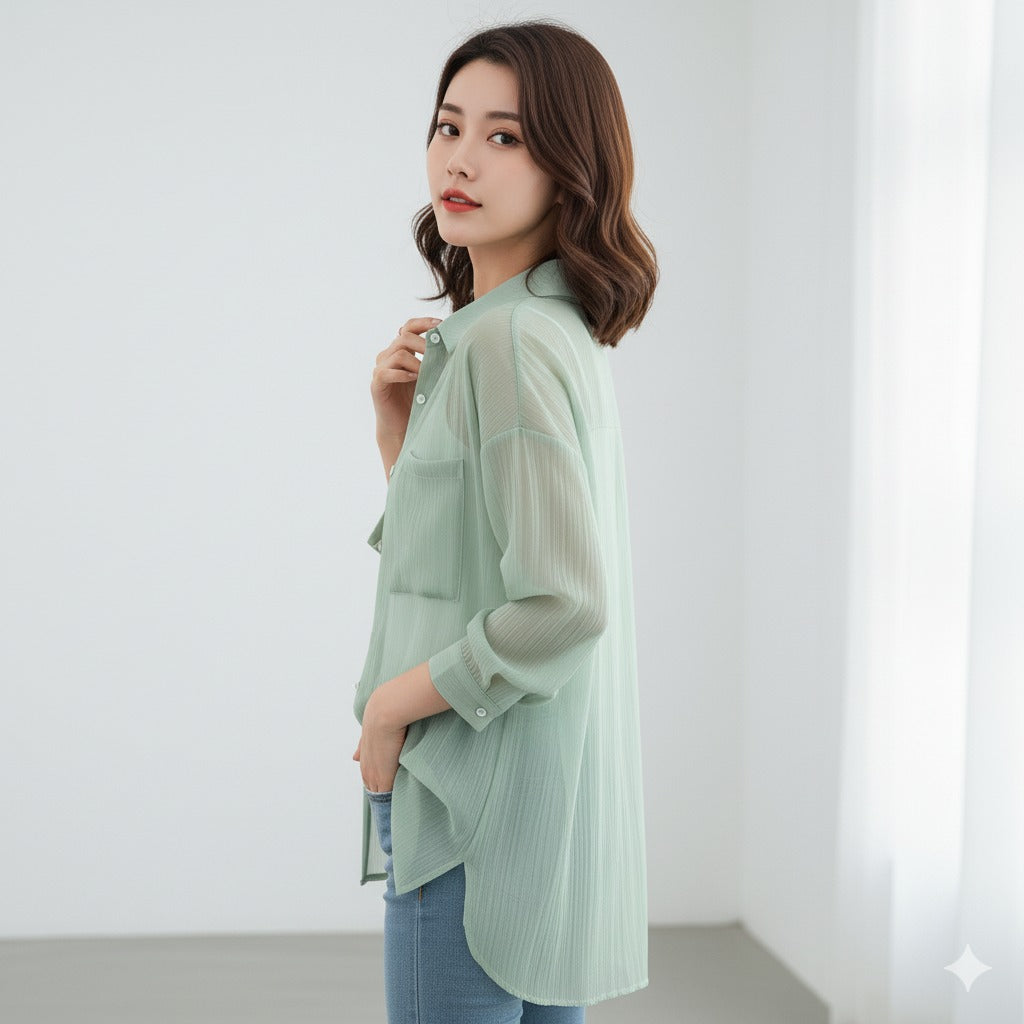 Nova Linen Pullover Hoodie